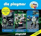 Florian Fickel, Simon X. Rost, Nicolas Artajo, Gerrit Schmidt-Foß, Santiago Ziesmer - Die Playmos - Die Playmos - Die große Agenten-Box, 3 Audio-CDs (Audio book)