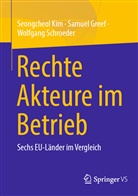 Samuel Greef, Seongcheol Kim, Wolfgang Schroeder - Rechte Akteure im Betrieb