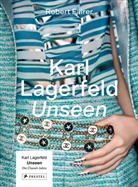 Robert Fairer - Karl Lagerfeld Unseen: Die Chanel-Jahre. Überformat mit Lotus-Leineneinband und Folienprägung