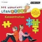 Swantje Zorn, Moritz Brendel, Jonna Kauffmann, Dagmar Kötting, Tom Riedinger, Nils Weyland - Die Vorschul-Lernraupe: Konzentration, 1 Audio-CD (Hörbuch)