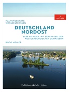 Bodo Müller - Planungskarte Wasserstraßen Deutschland Nordost