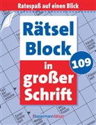 Eberhard Krüger - Rätselblock in großer Schrift 109