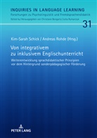 Christiane Bongartz, Andreas Rohde, Kim-Sarah Schick - Von integrativem zu inklusivem Englischunterricht