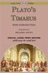 Plato - Timaeus (Large Print Edition)