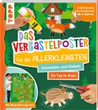 Ursula Schwab - Das Verbastelposter-Buch für die Allerkleinsten. Schneiden und Kleben. Ein Tag im Wald. Mit Mega-Riesenposter