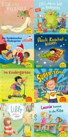 diverse, diverse - Pixi-8er-Set 286: Pixis bunter Kindergarten (8x1 Exemplar), m. 2 Buch, 6 Teile
