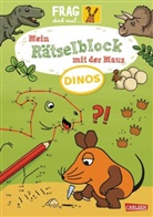Christine Mildner, Meike Teichmann - Frag doch mal ... die Maus: Mein Rätselblock mit der Maus – Dinos
