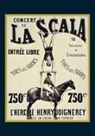 Sans Auteur - Carnet blanc, affiche la scala l