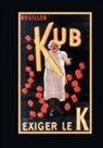Cappiello-l, Leonetto Cappiello - Carnet blanc, affiche bouillon kub