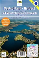 Erhard Jübermann - Wassersport-Wanderkarte / Deutschland Nordost für Kanu- und Rudersport