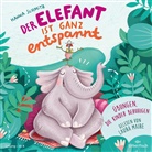 Hanna Schmitz, Laura Maire - Der Elefant ist ganz entspannt. Übungen, die Kinder beruhigen, 1 Audio-CD (Hörbuch)