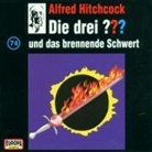Andre Marx, Oliver Rohrbeck, Jens Wawrczeck - Die drei ??? und das brennende Schwert, Audio-CD, Audio-CD (Audio book)