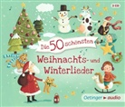 Die 50 schönsten Weihnachts- und Winterlieder, 3 Audio-CD (Livre audio)