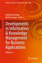 Michal Gregu¿, Gregus, Michal Gregus, Natalia Kryvinska - Developments in Information & Knowledge Management for Business Applications