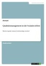 Anonym, Anonymous, Frieda von Meding, Frieda von Meding - Qualitätsmanagement in der Sozialen Arbeit