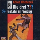 Alfred Hitchcock, Oliver Rohrbeck, Jens Wawrczeck - Die drei ??? - Gefahr im Verzug, 1 Audio-CD (Audio book)