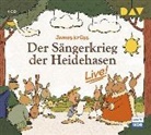 James Krüss, Nina Kawalun, Ole Könnecke - Der Sängerkrieg der Heidehasen - Live!, 1 Audio-CD (Hörbuch)