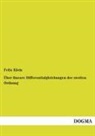 Felix Klein - Über lineare Differentialgleichungen der zweiten Ordnung