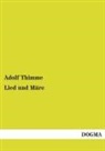 Adolf Thimme - Lied und Märe