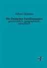 Albert Heintze - Die Deutschen Familiennamen