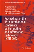 Watchareewan Jitsakul, Watchareewan Jitsakul et al, Phayung Meesad, Sunantha Sodsee, Sakchai Tangwannawit - Proceedings of the 18th International Conference on Computing and Information Technology (IC2IT 2022)