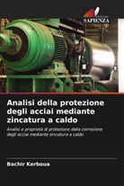 Bachir KERBOUA - Analisi della protezione degli acciai mediante zincatura a caldo