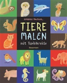 Norbert Pautner - Tiere malen mit Tafelkreide. Für Kinder ab 5 Jahren