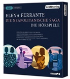 Elena Ferrante, Enea Boschen, Christiane Roßbach, Hanna Scheibe, Rosalie Thomass, Rosalie (Lehmann) Thomass... - Die Neapolitanische Saga, 4 Audio-CD, 4 MP3 (Hörbuch)