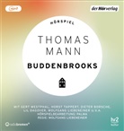 Thomas Mann, Dieter Borsche, Lil Dagover, Horst Tappert, Gert Westphal - Buddenbrooks, 1 Audio-CD, 1 MP3 (Hörbuch)
