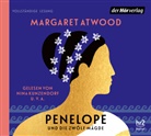 Margaret Atwood, Luise Pauline Ehl, Johanna Engel, Nina Kunzendorf, Toni Pitschmann, Katja Riemann... - Penelope und die zwölf Mägde, 4 Audio-CD (Hörbuch)