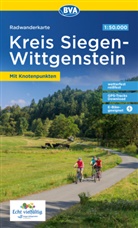 BVA BikeMedia GmbH, BVA BikeMedia GmbH, Siegerland-Wittgenstein e V  5, 57072 Siegen Touristikverband Siegerland-Wittgenstein e.V. - Radwanderkarte BVA Kreis Siegen-Wittgenstein mit Knotenpunkten 1:50.000, reiß- und wetterfest, GPS-Tracks Download, E-Bike-geeignet