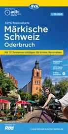 Allgemeiner Deutscher Fahrrad-Club e.V. (ADFC), Bike, BVA BikeMedia GmbH, Allgemeiner Deutscher Fahrrad-Club e V (ADFC - ADFC-Regionalkarte Märkische Schweiz Oderbruch, 1:75.000, mit Tagestourenvorschlägen, reiß- und wetterfest, E-Bike-geeignet, GPS-Tracks Download
