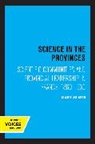 Mary Jo Nye, Nye Mary Jo - Science in the Provinces