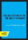Maximillian E. Novak, Maximillian E. Novak, Novak Maximillian E. - English Literature in the Age of Disguise