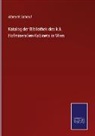 Albrecht Schrauf - Katalog der Bibliothek des k.k. Hofmineralien-Kabinets in Wien