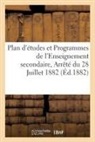 Collectif - Plan d etudes et programmes de l