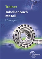 Marcus Molitor, Volker Tammen - Lösungen zu 14030 Trainer Tabellenbuch Metall