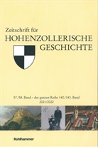 Hohenzo Geschichtsverein e V, Hohenzollerischer Geschichtsverein e.V., Volker Trugenberger, Andreas Zekorn - Zeitschrift für Hohenzollerische Geschichte