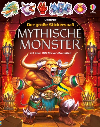 Simon Tudhope,  Gong Studios - Der große Stickerspaß: Mythische Monster - mit über 190 Sticker-Bauteilen