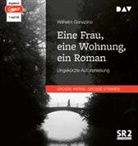 Wilhelm Genazino, Wilhelm Genazino - Eine Frau, eine Wohnung, ein Roman, 1 Audio-CD, 1 MP3 (Audio book)