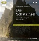 Robert Louis Stevenson, Max Urlacher - Die Schatzinsel, 1 Audio-CD, 1 MP3 (Audio book)