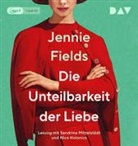 Jennie Fields, Nico Holonics, Sandrine Mittelstädt - Die Unteilbarkeit der Liebe, 1 Audio-CD, 1 MP3 (Hörbuch)