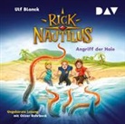 Ulf Blanck, Timo Grubing, Oliver Rohrbeck - Rick Nautilus - Teil 7: Angriff der Haie, 2 Audio-CD (Hörbuch)