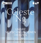 Celeste Ng, Britta Steffenhagen - Unsre verschwundenen Herzen, 1 Audio-CD, 1 MP3 (Hörbuch)