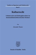 Alexander Thamer - Kulturrecht.