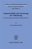 Ayse Nur Saldiran Yildirim - Suspensiveffekt und Aussetzung der Vollziehung.