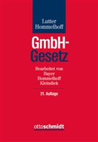 Walter Bayer, Walter (Prof. Dr.) Bayer, Peter Hommelhoff, Peter (Prof. Hommelhoff, Detlef Kleindiek - GmbH-Gesetz