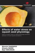 Khawla Hamdi, Wassim Saadaoui, Neji Tarchoun - Effects of water stress on squash seed physiology