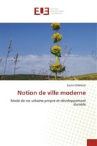 Bachir Kerboua - Notion de ville moderne