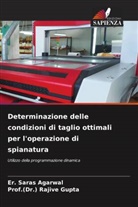 Er. Saras Agarwal, (Dr. Rajive Gupta, Prof.(Dr.) Rajive Gupta, Rajive Gupta - Determinazione delle condizioni di taglio ottimali per l'operazione di spianatura